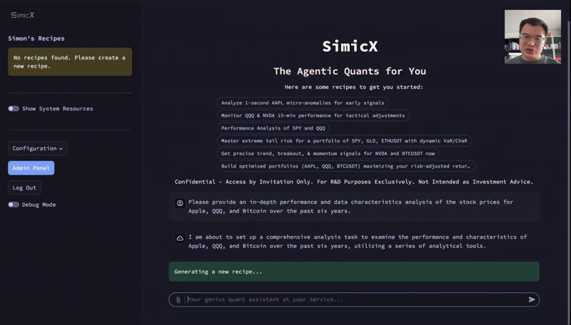 SimicX Performance Analysis Demo